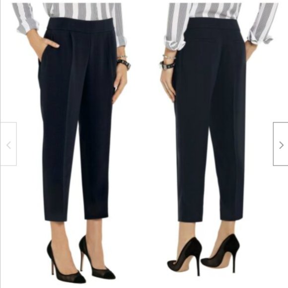 J. Crew Factory Pants - J. Crew Black Drapey Crepe Pants